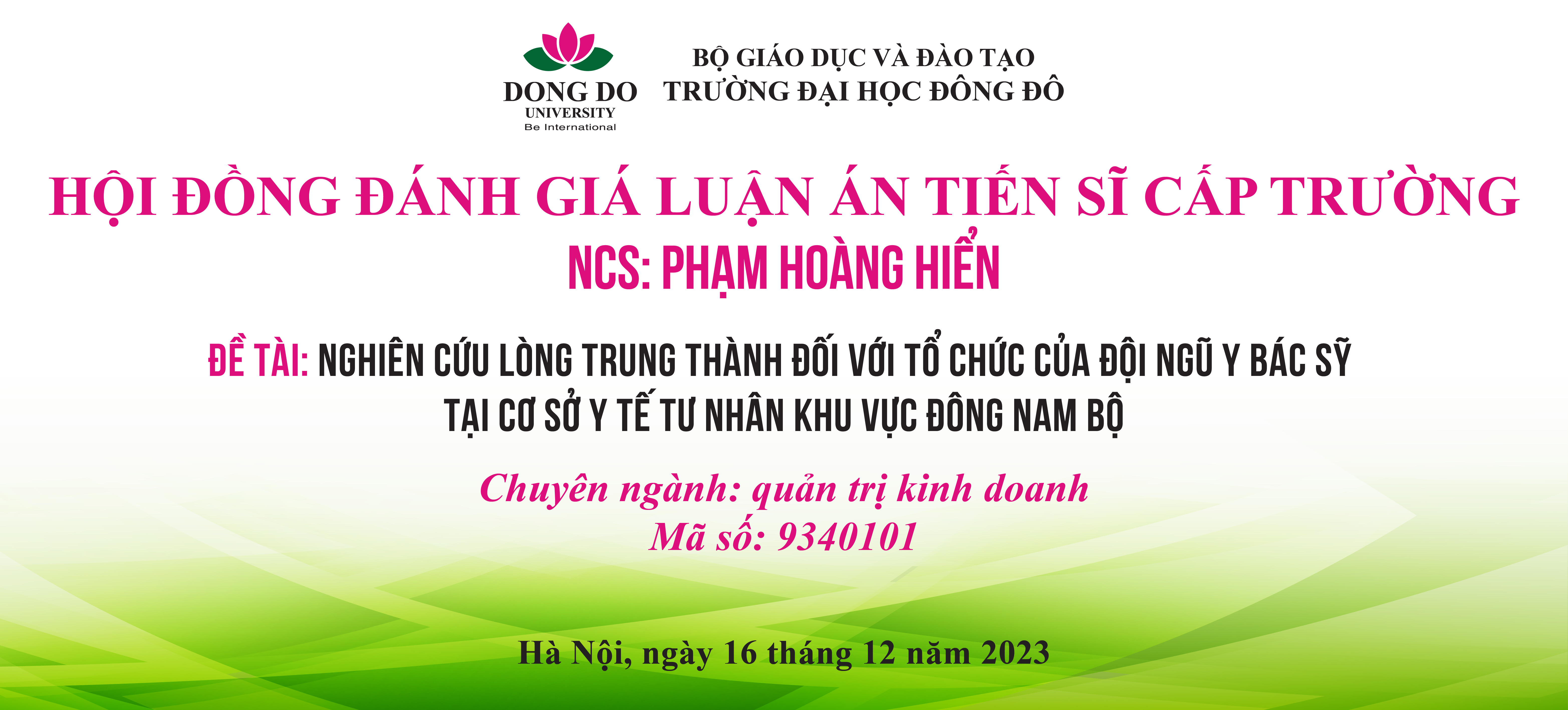 truong-dai-hoc-dong-do-to-chuc-hop-hoi-dong-danh-gia-luan-an-tien-si-cap-truong
